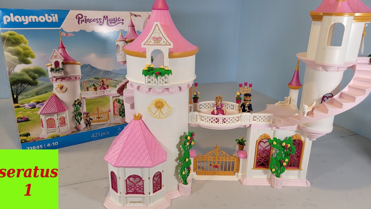 Playmobil Prinzessinnen Schloss 71845 auspacken Princess Magic seratus1