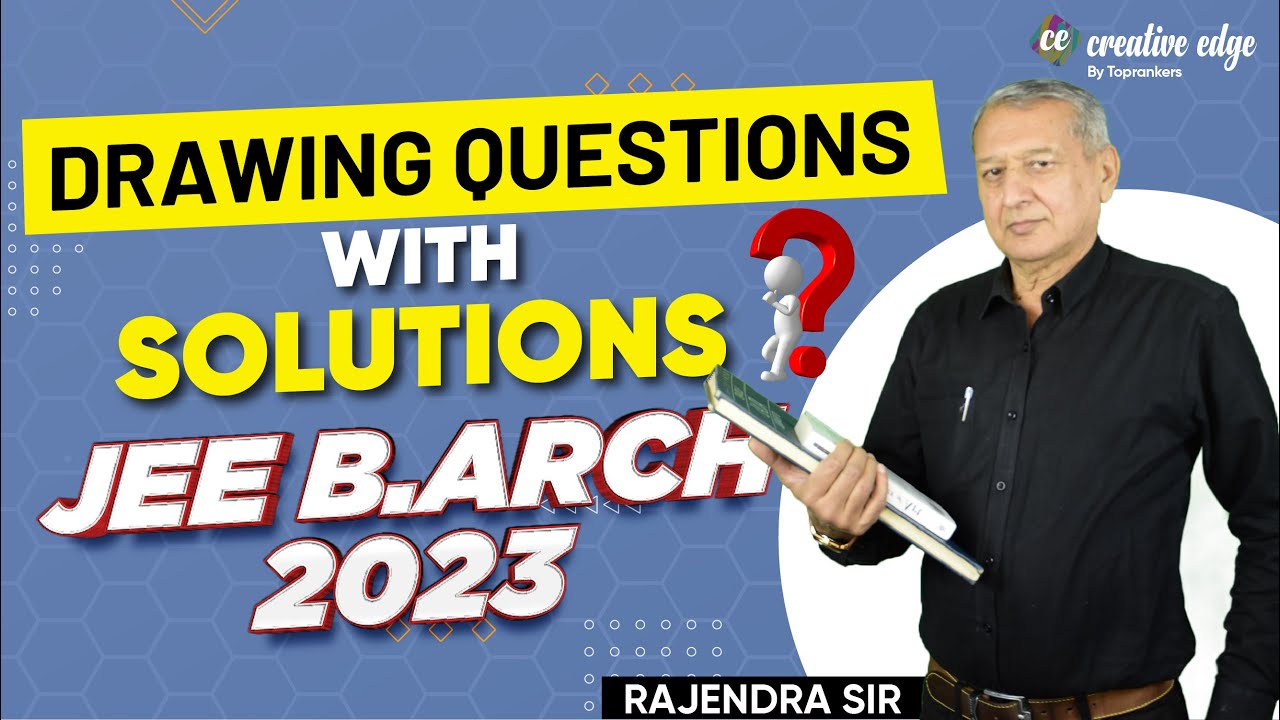 Drawing Questions with Solutions | JEE B.Arch 2023 Exam Preparation | JEE B.Arch 2023 Exam
