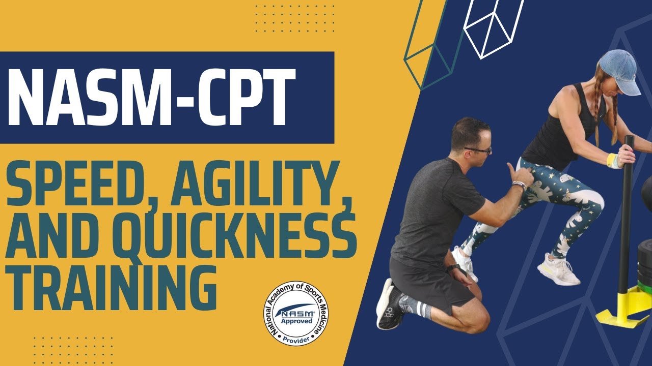 Тренинг NASM Speed, Agility, and Quickness (SAQ) || Сдайте экзамен NASM-CPT 7-го издания