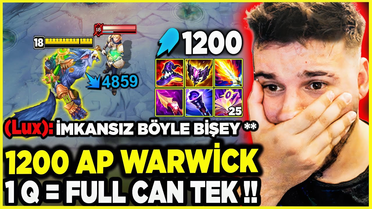1200 Yetenek G&uuml;c&uuml; Warwick - 1 Q = Full Cana Base'de Tek Attım