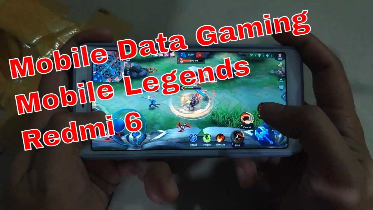 Redmi 6 Mobile Data Mobile Legends Gameplay
