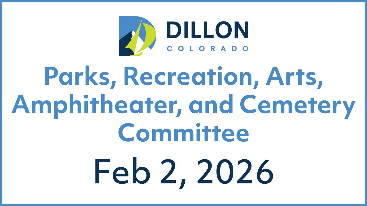 February 2, 2026 - Parks, Recreation, Arts, Amphitheater and Cemetery Committee