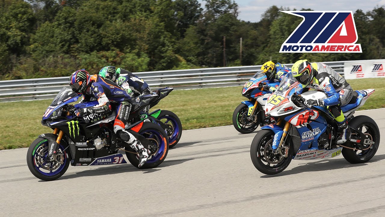 MotoAmerica EBC Brakes Superbike Race 2 at Pittsburgh