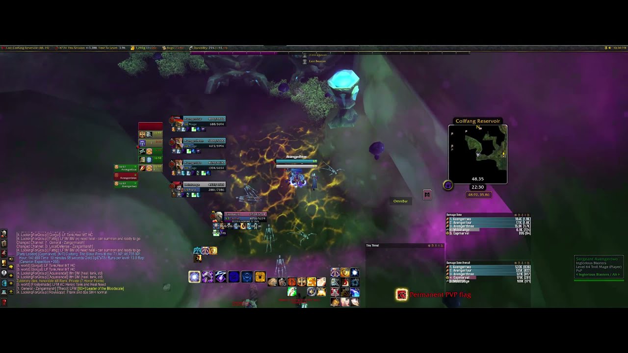 WoW TBC - Multibox Ouside SP pvp action