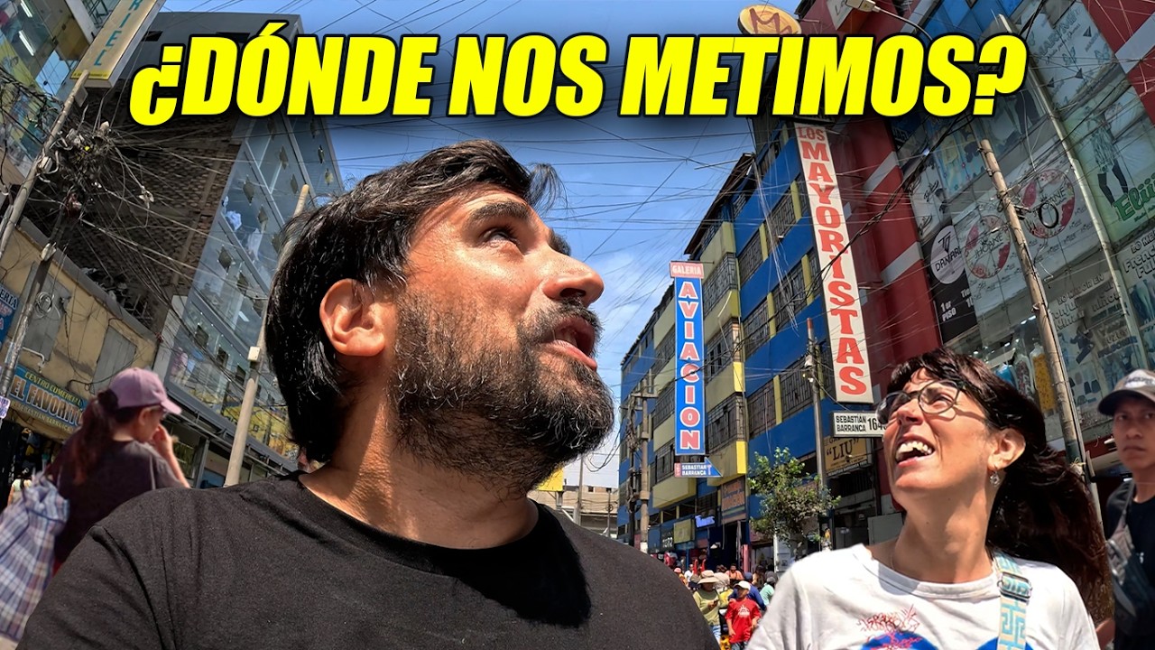 Entramos al MERCADO DE PIRATER&Iacute;A M&Aacute;S GRANDE de Sudam&eacute;rica 🇵🇪 GAMARRA, Per&uacute;