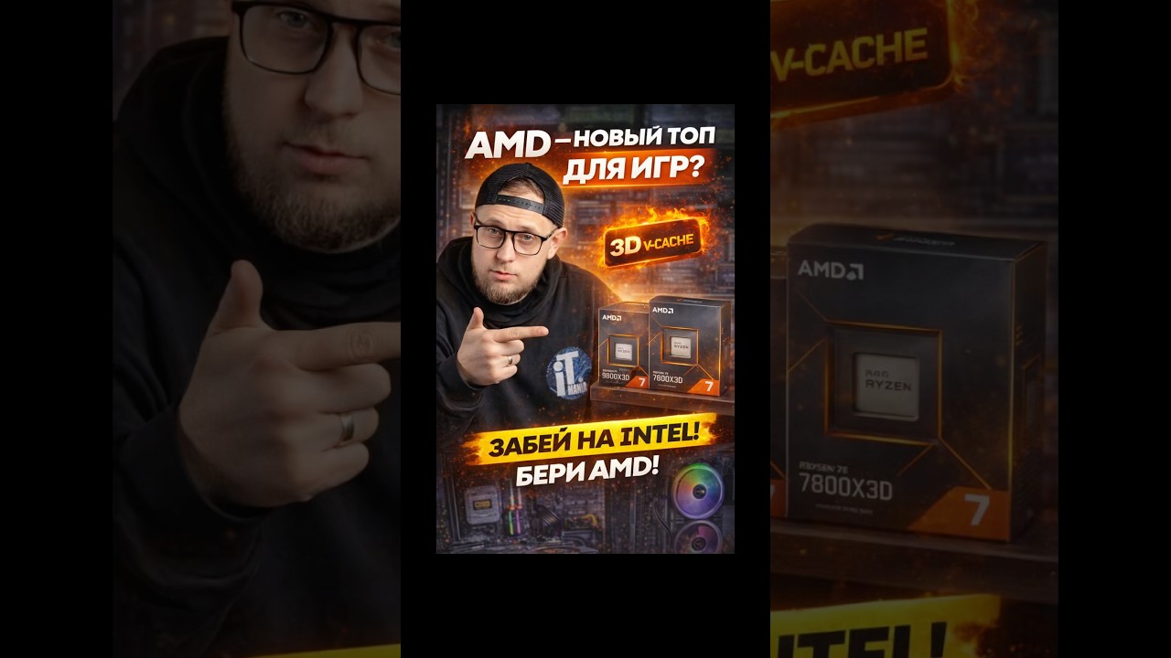 Стремно переходить на AMD? #пк #сборкапк #игры #монтаж #Россия
