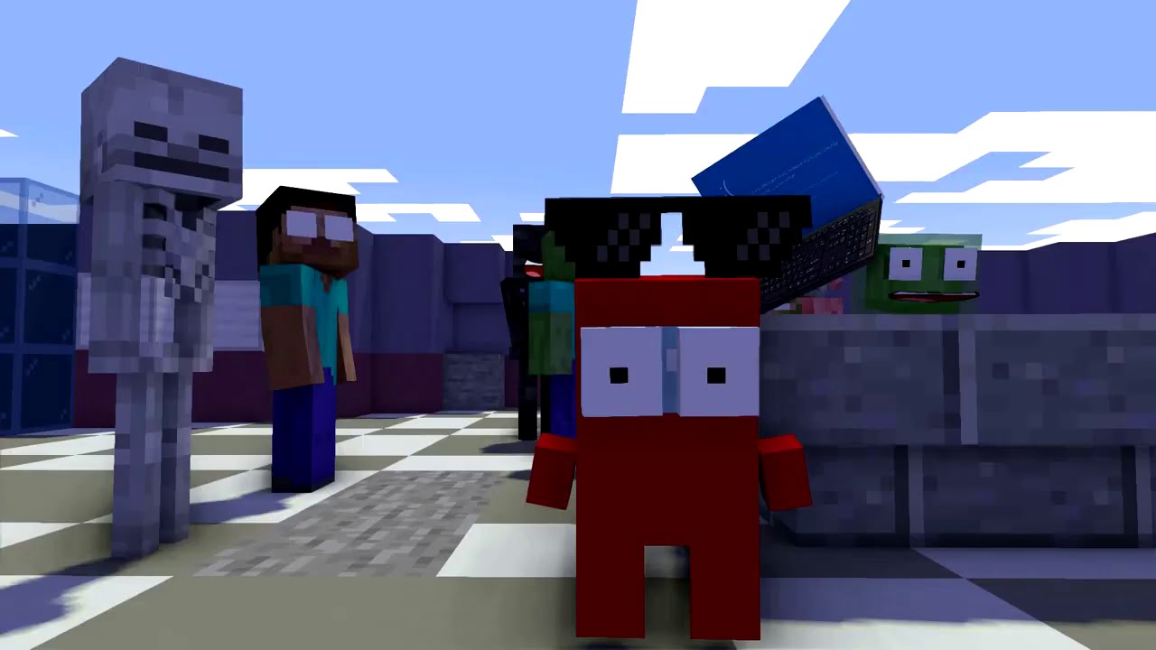 AMONG US WITH 2 IMPOSTOR | Wiscraft Animation