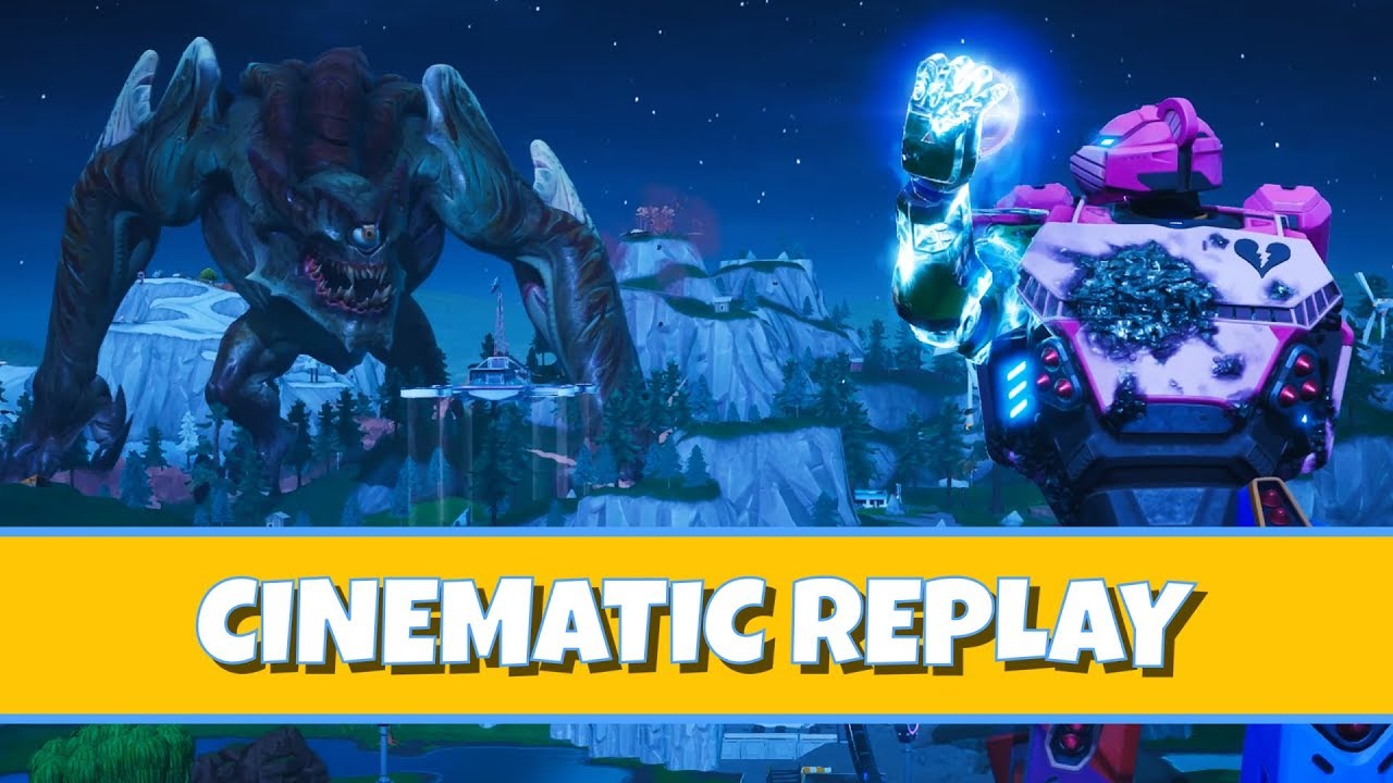 Monster VS Robot | Fortnite Event (Cinematic Replay)
