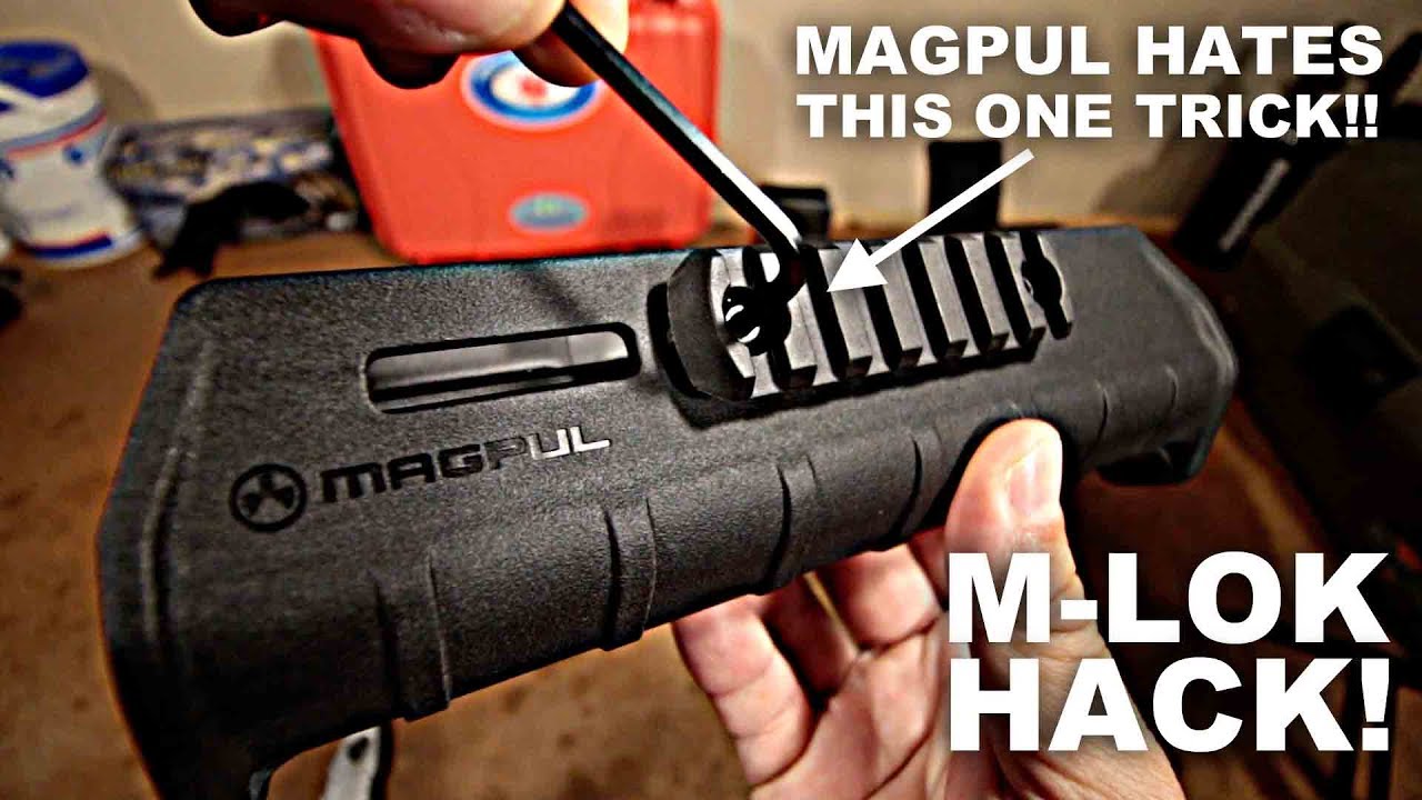 Лайфхак с креплением M-LOK! Magpul ненавидит этот трюк