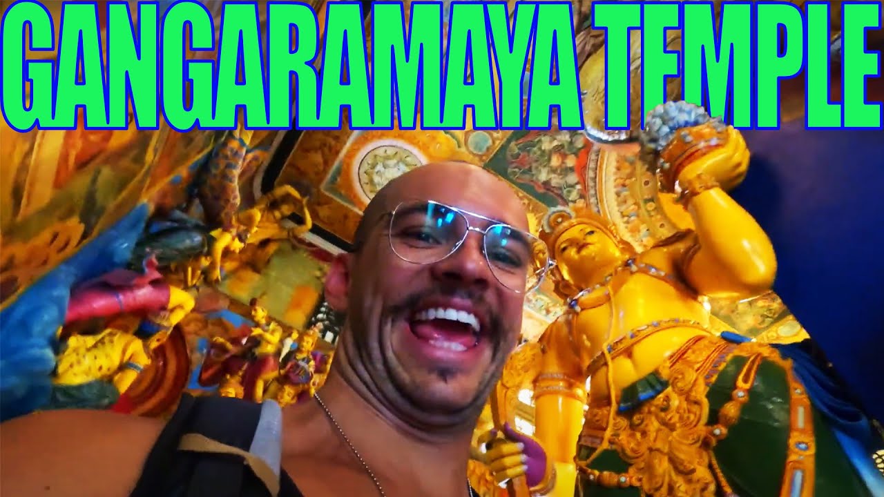 🇱🇰 EXPLORING THE GANGARAMAYA TEMPLE IN COLOMBO WITH SOU