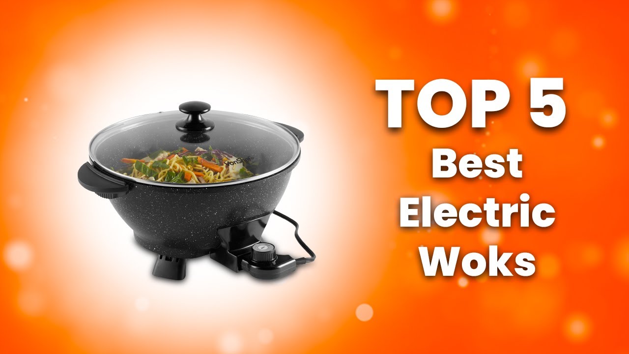 ✅best electric woks on amazon In 2023 💠 Top 5 Reviewed & Buying Guide✅