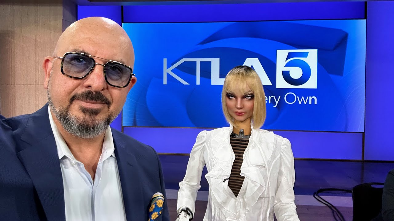 XOXE Robot Showcase: AI LIFE's Advanced Humanoid Featured on KTLA5 News