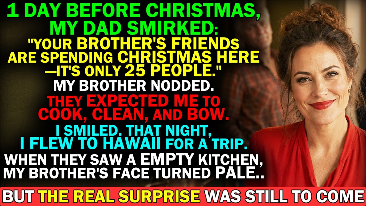 My Parents Ordered Me to Serve My Brother's 25 Guests &mdash; So I Flew to Hawaii That Night