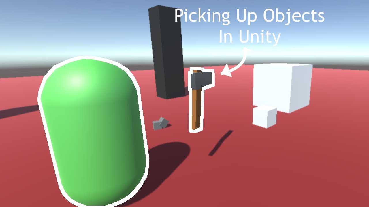 Unity FPS Object Pickup System