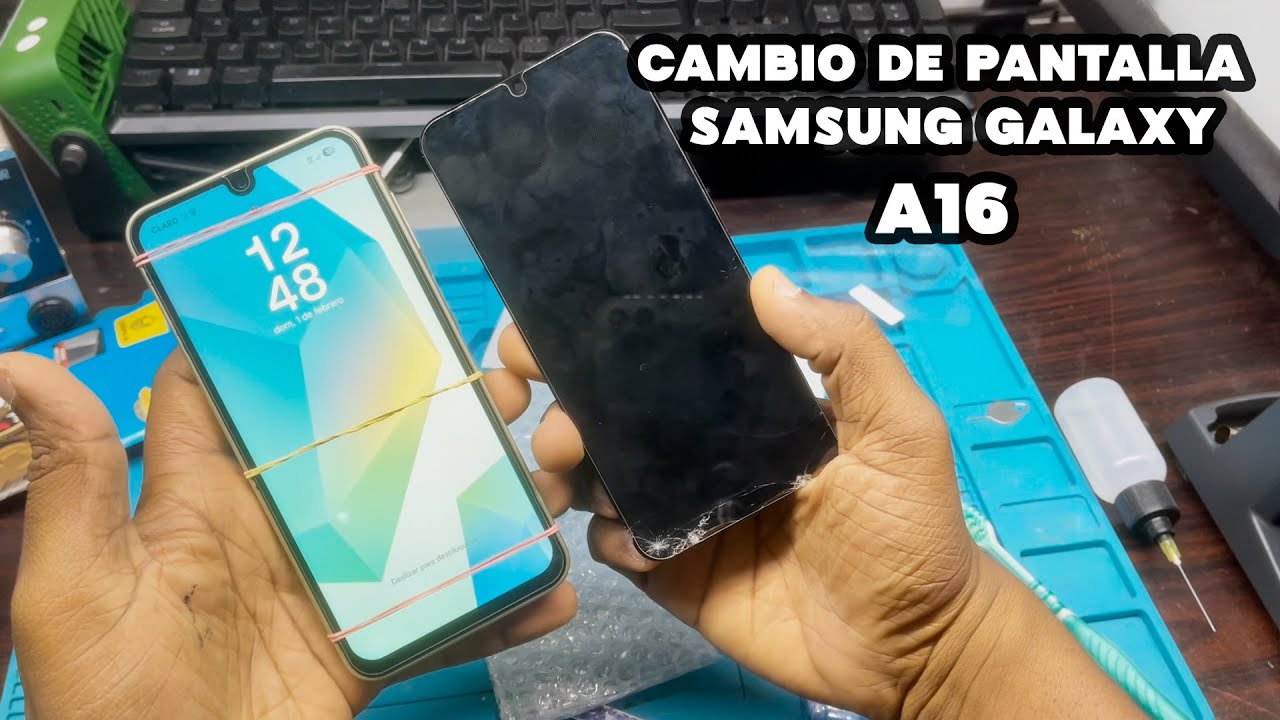 COMO CAMBIAR UNA PANTALLA DE SAMSUNG GALAXY A16 5G