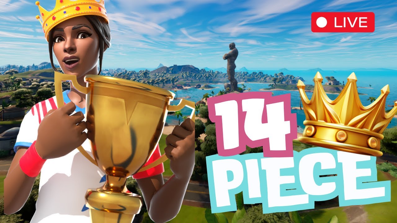 New Fortnite Season l Got my first 14 Kill Game and Stack of Crowns #SQUAD UP