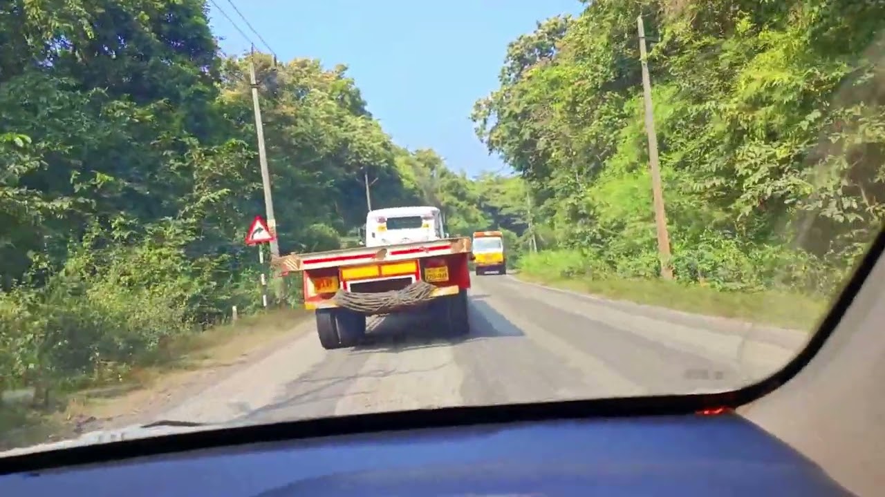 Resort stay in Agonda Beach Goa | Goa to Bangalore via Karwar road condition