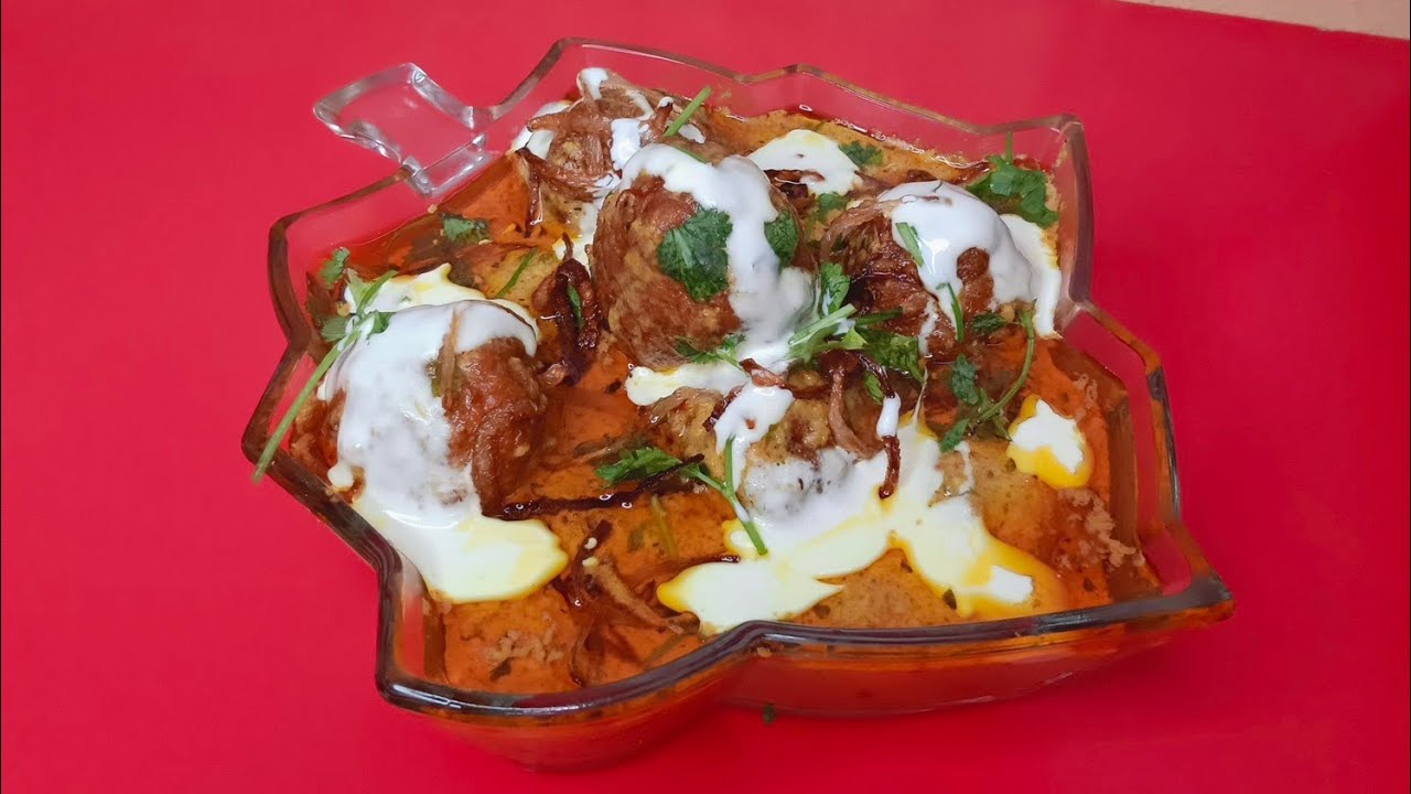 Chicken malai kofta curry 🍛