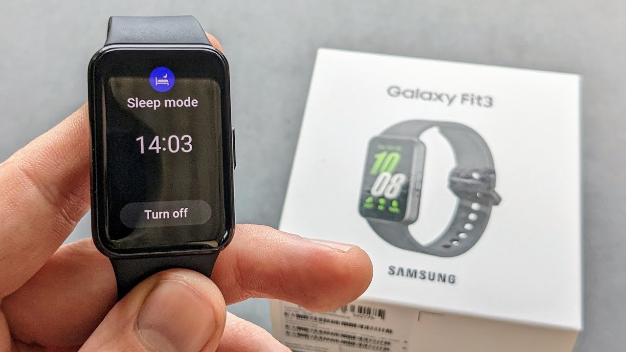 Sleep Mode on Samsung Galaxy Fit 3 + How to Schedule Start/End time