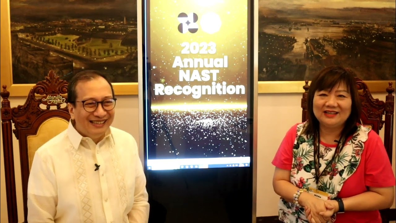 NAST ACADEMICIAN ALLAN BERNARDO discuss about success in their chosen career and life long learning