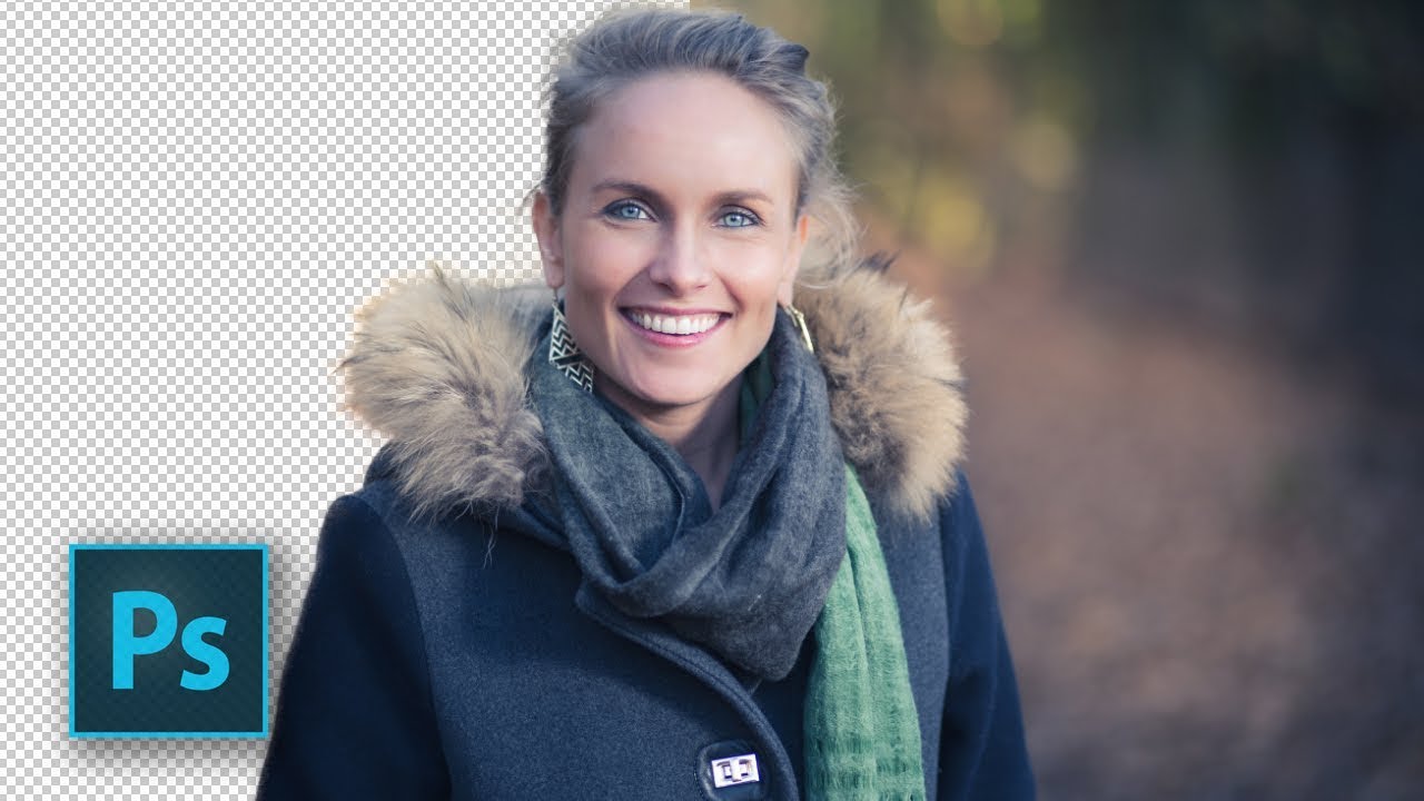 How to cut out a SUBJECT from a BACKGROUND in Photoshop!