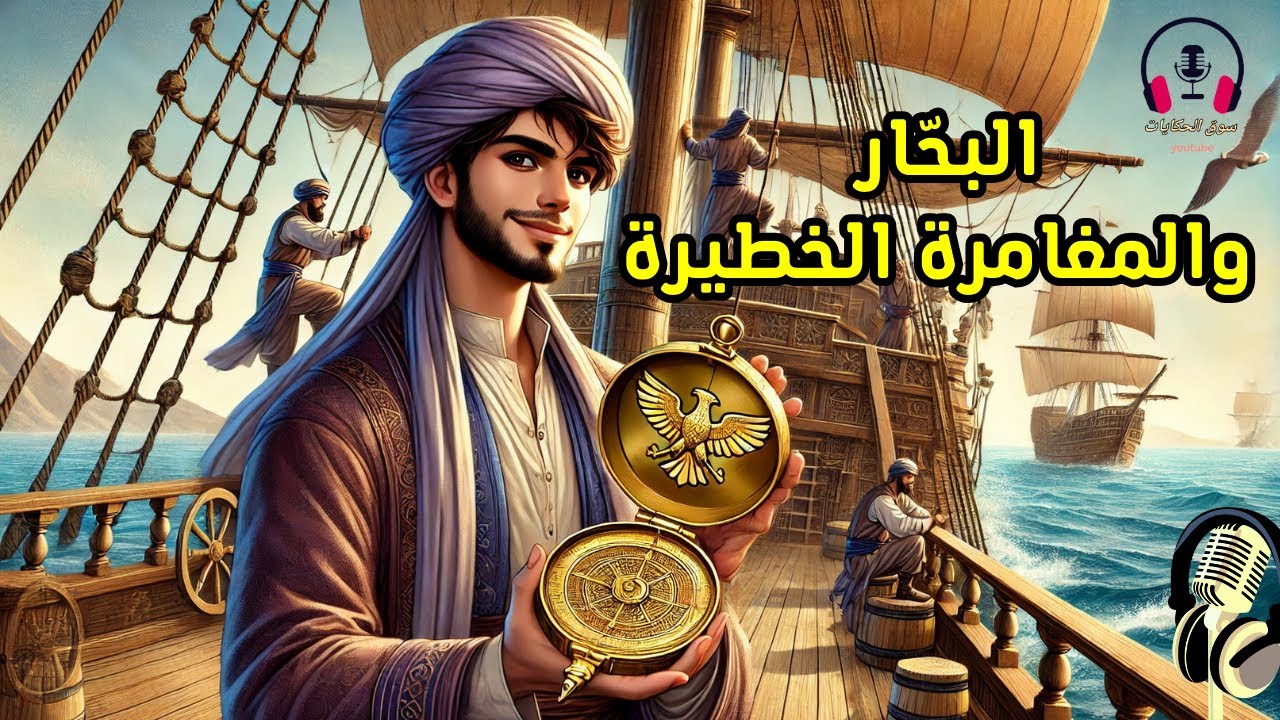 قصة البحار والمغامرة الخطيرة، من القصص المشوقة قبل النوم، ضع السماعات واستمع، سوق الحكايات والقصص