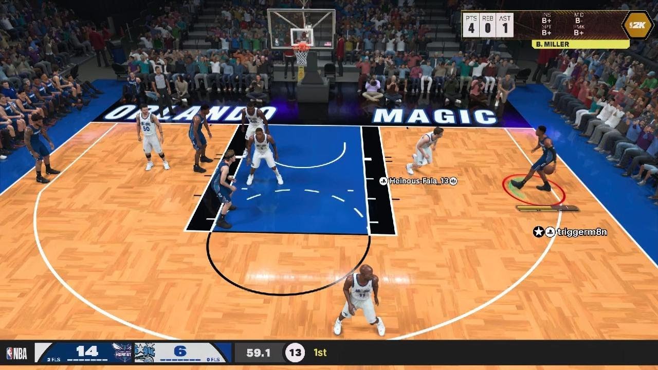 NBA 2K26_hornets vs magic player quit