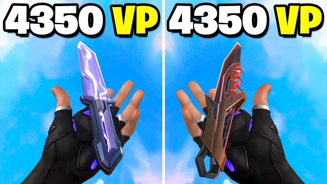 Bolt Knife vs Xerofang Knife | VALORANT Full Comparison