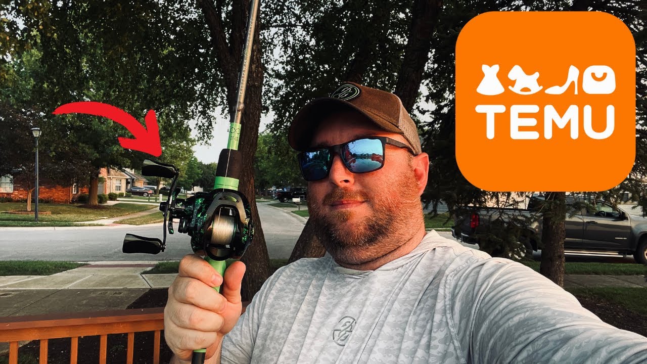 Does this SUCK?? FISHING with CHEAPEST Reel Found on TEMU!!!