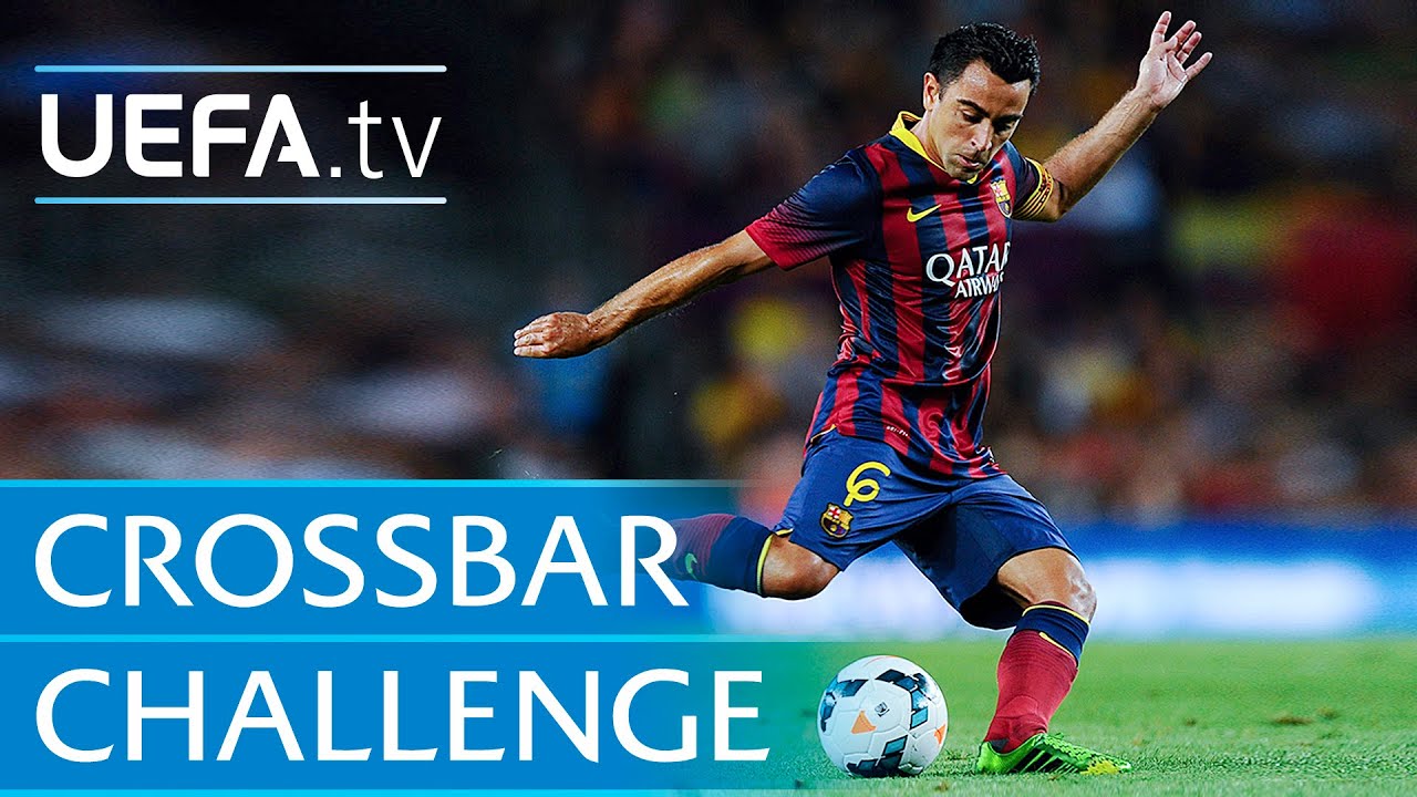 Xavi Hernández: Classic Crossbar Challenge