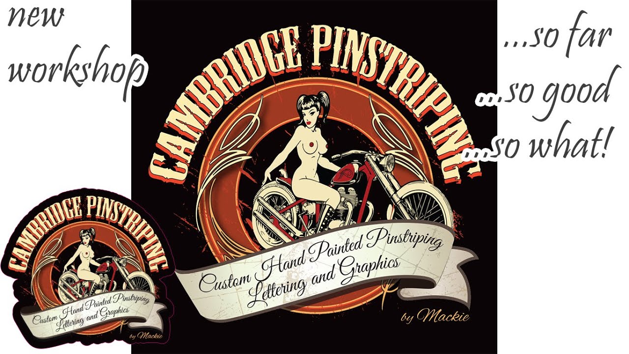 Cambridge PInstriping - New workshop!