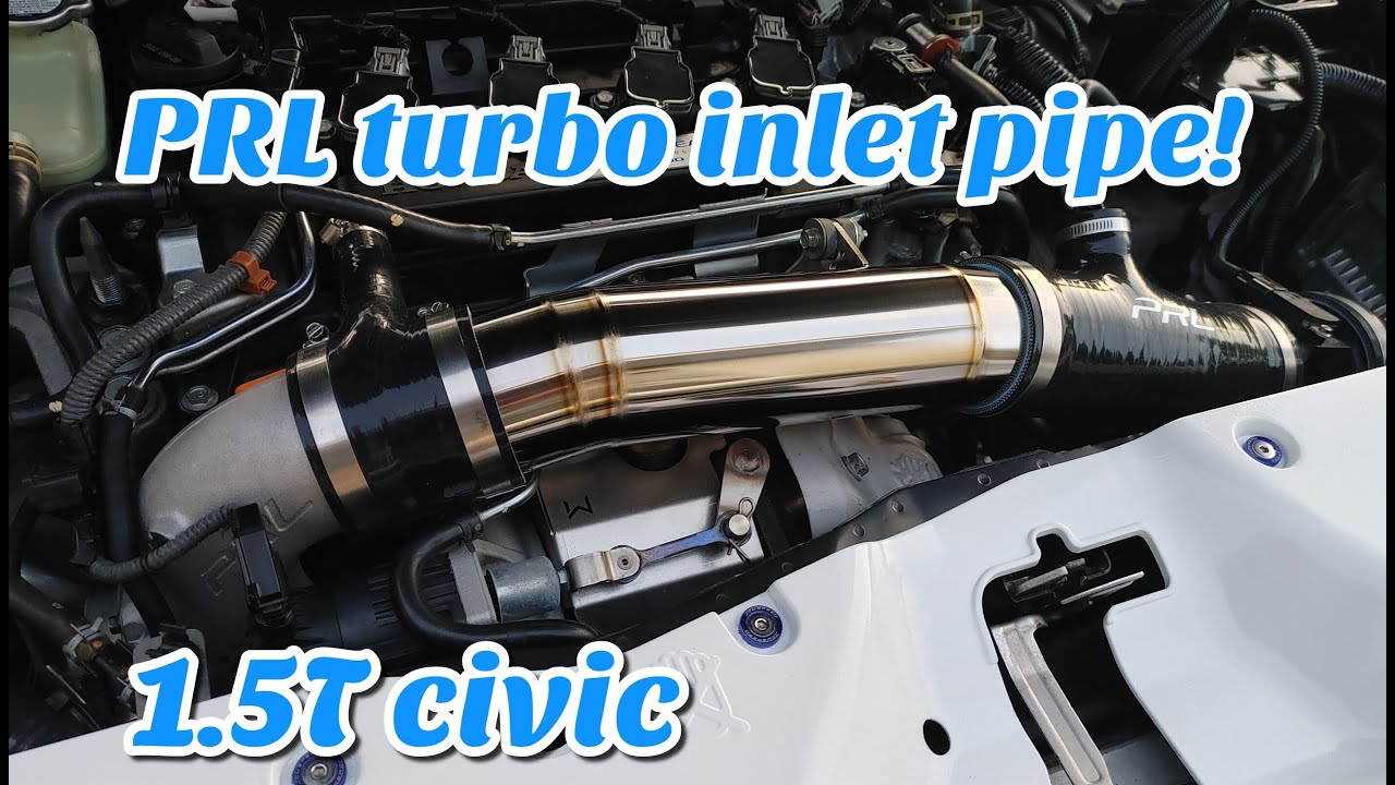 Как установить впускную трубу PRL Turbo на Civic 1.5T 10-го поколения с турбонаддувом W2