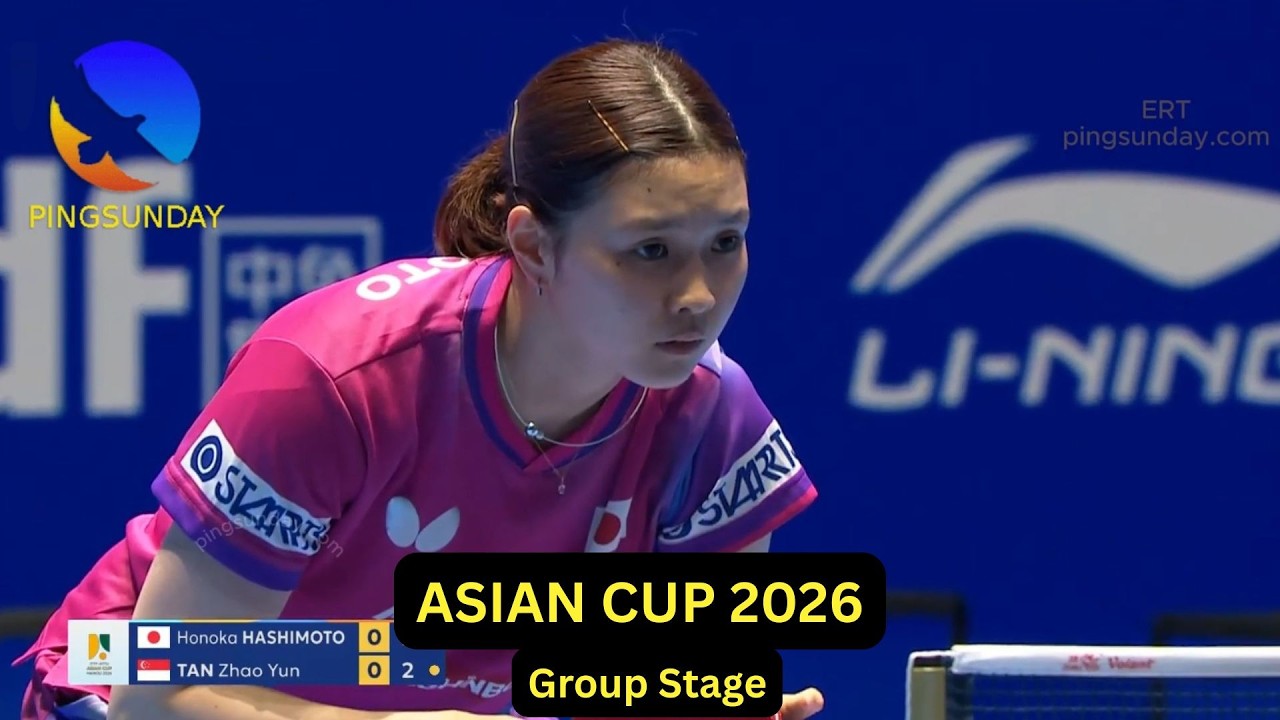 ATTU Cup 2026 - Honoka Hashimoto vs Tan Zhaoyun