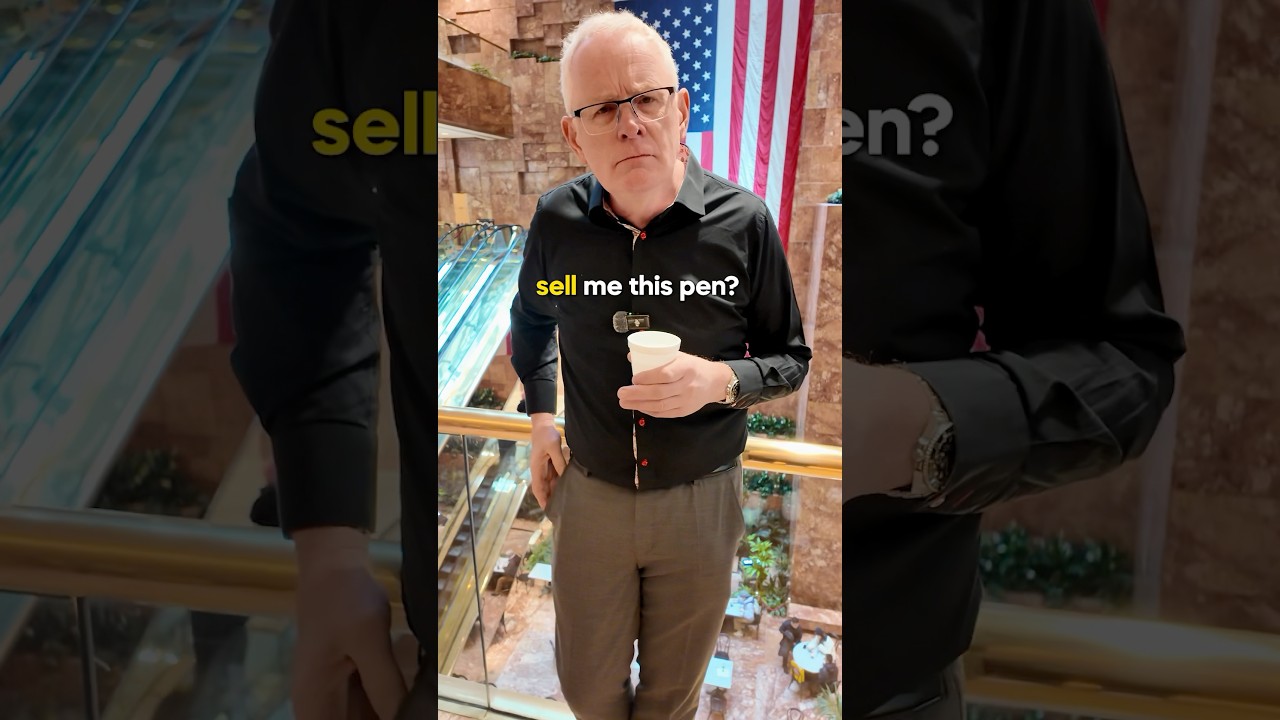HATER CHALLENGES MILLIONAIRE (to sell a pen)