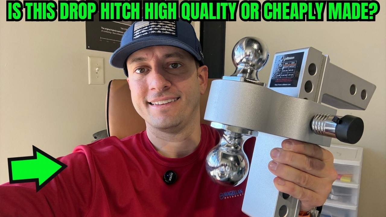 🛻 Is This The BEST 8 Inch Drop Hitch on Amazon? Tow, Truck Ball Mount, Anti-Theft, Pin Locks