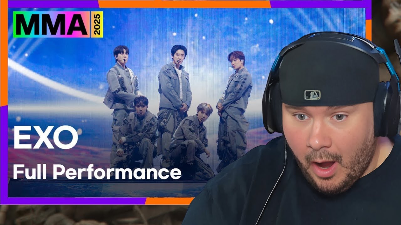 EXO MMA 2025: ЛЕГЕНДАРНАЯ СЦЕНА 😱 | Волк → Монстр → Выстрел любви → Рычание (реакция)