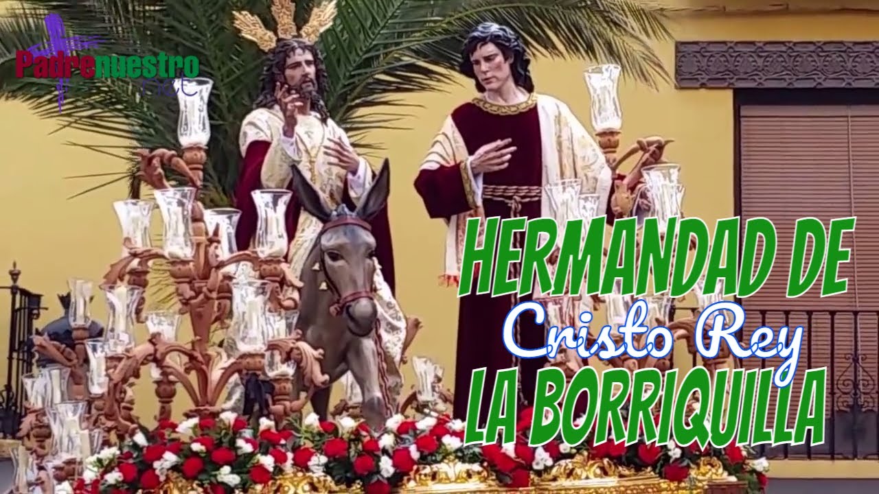 Semana Santa GUADIX 2016 - Hermandad de Cristo Rey, la borriquilla