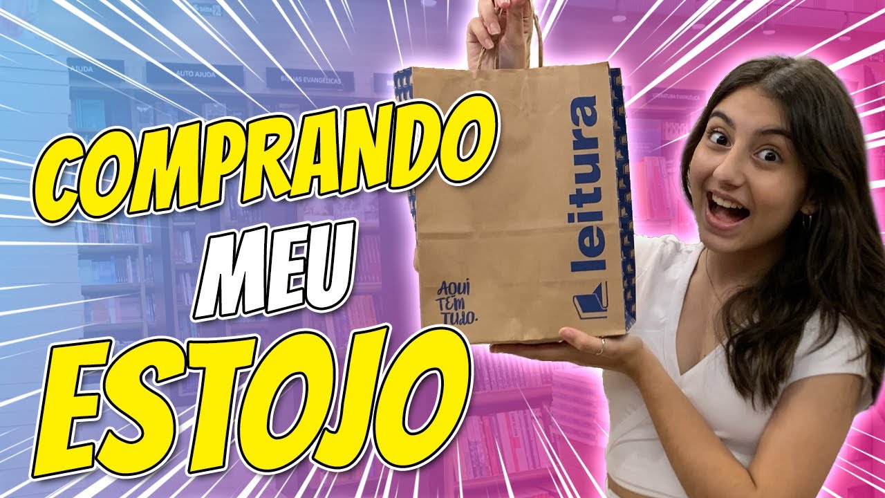 COMPRANDO MEU ESTOJO ! MATERIAL ESCOLAR 2022 ! Julia Moraes