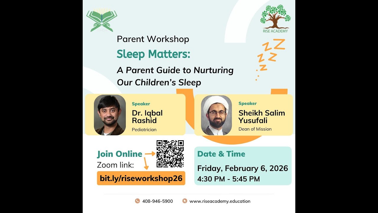 Parent Workshop: Sleep Matters