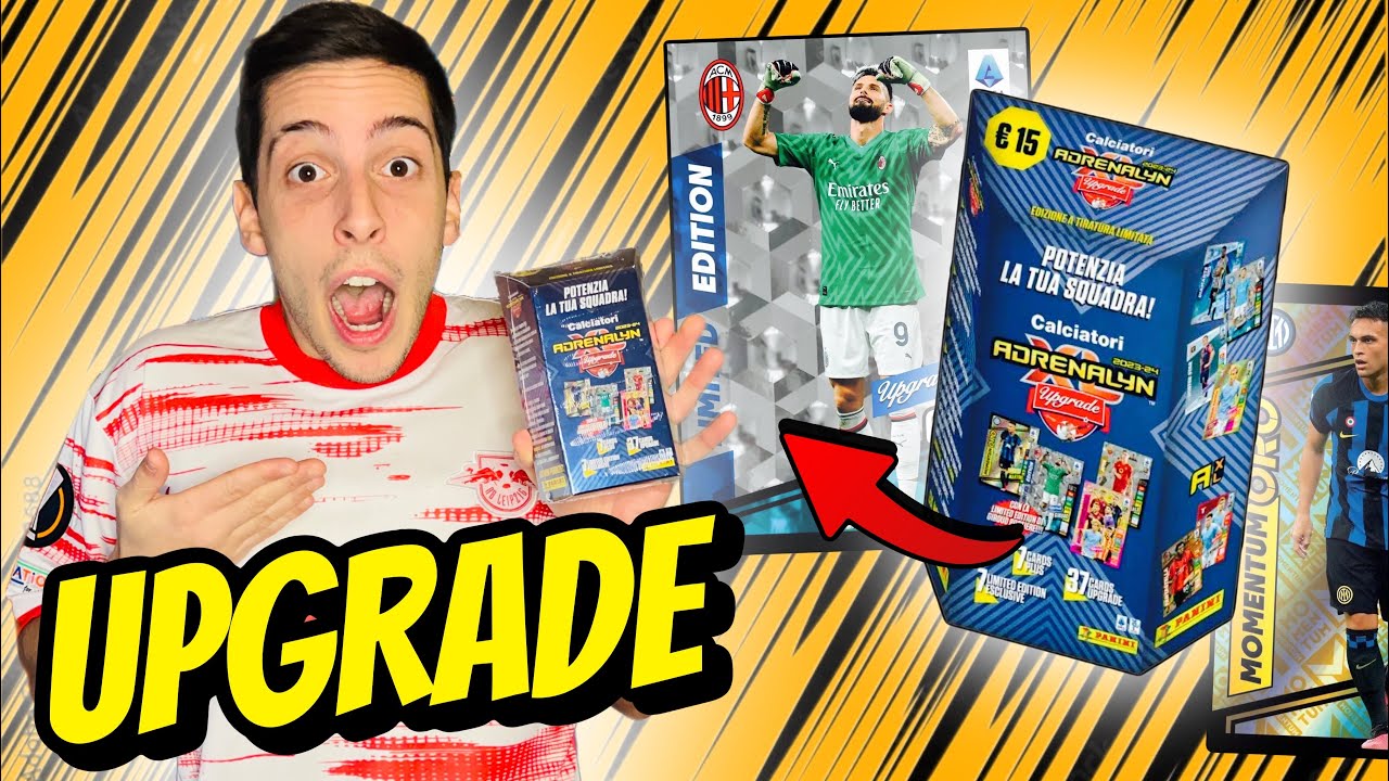 UPGRADE ADRENALYN XL 2023/24🇮🇹 *GIROUD AUTOGRAFATO!* - Calciatori Panini