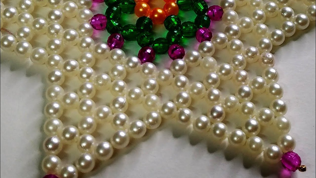 Simple Rangoli designs ||   Beads Decoration Ideas|| Crafts Diy||Beads Rangoli|| Moti Mahirap