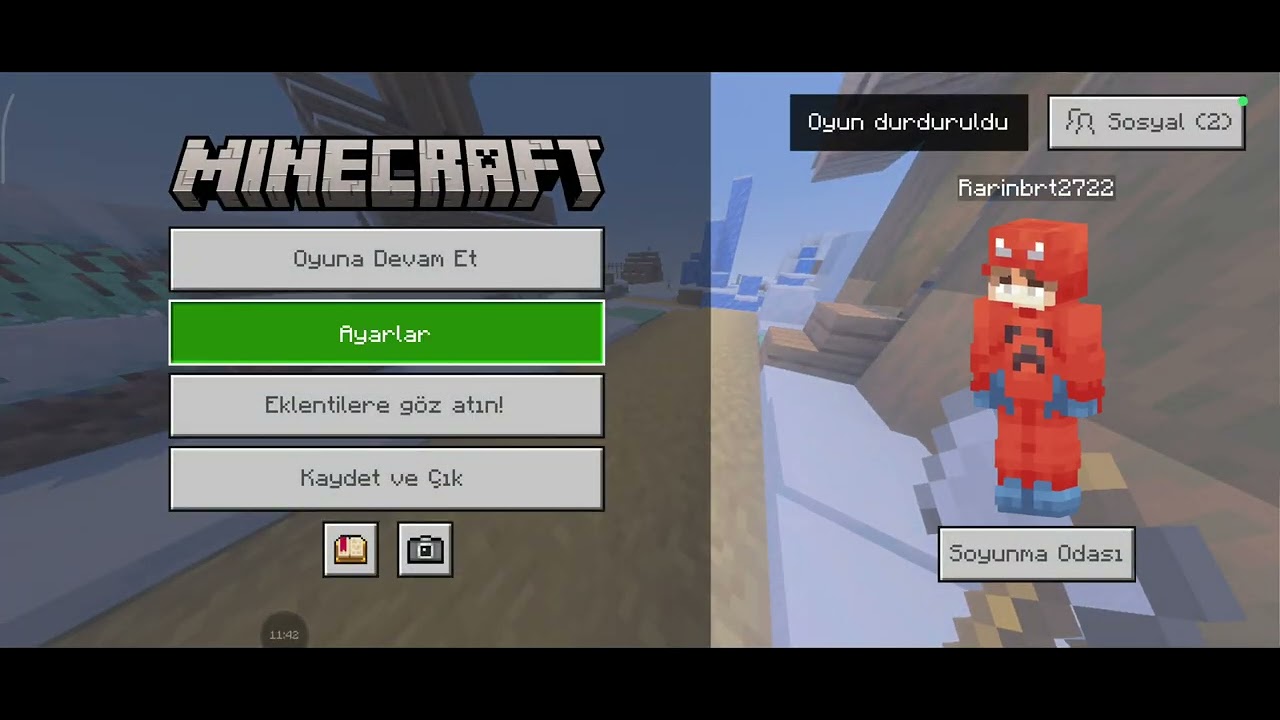 Minecraft ama sıfır heackora başladım baskın oldu 