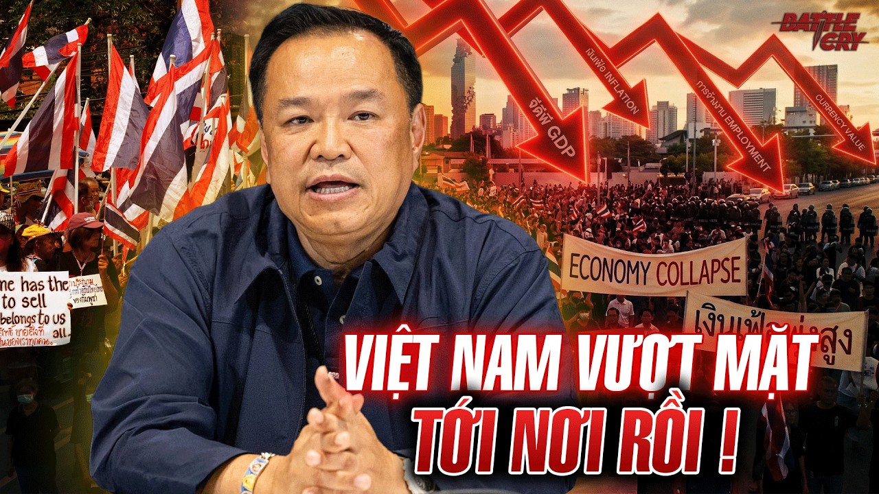 THẢM CẢNH CỦA KINH TẾ TH&Aacute;I LAN SAU CUỘC CHIẾN BI&Ecirc;N GIỚI VỚI CAMPUCHIA - SẮP BỊ VIỆT NAM VƯỢT MẶT?