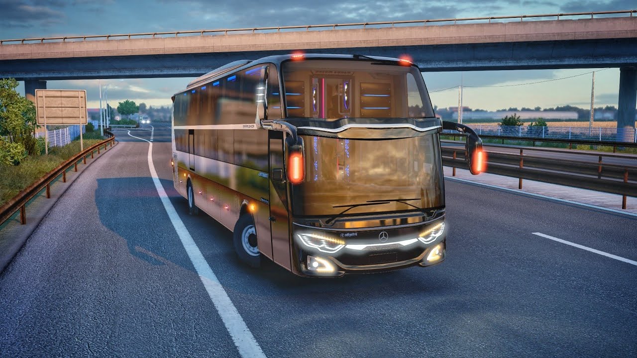 Adiputro Jetbus 3 Dream Coach - Euro Truck Simulator 2 [v1.53] ETS2 BUS MODS