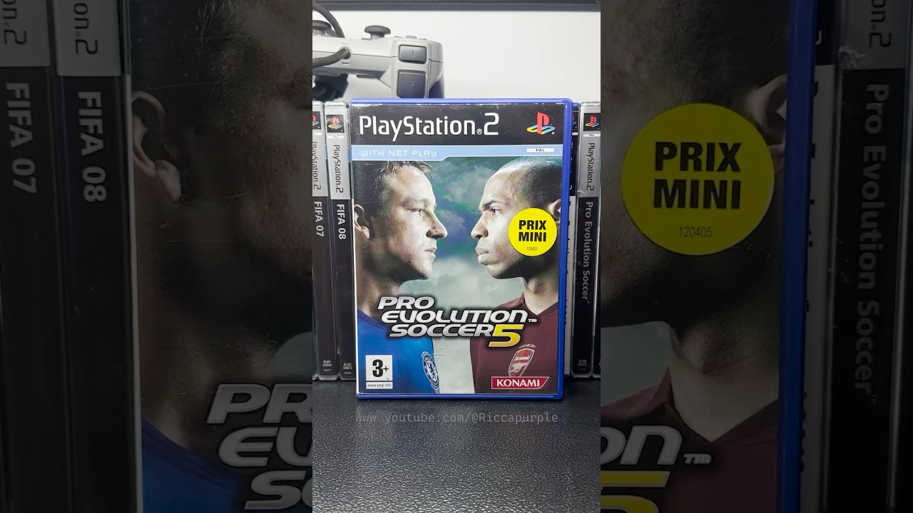 Pro Evolution Soccer 5 PS2 #playstation2 #pes5 #winningeleven