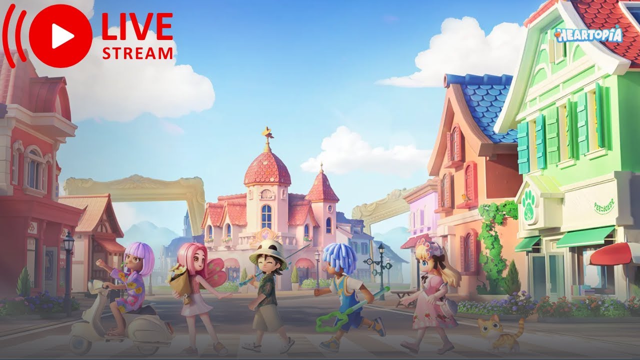 🔴 Live - Heartopia - O melhor Cozy Game de 2026 até o momento!!❤️🙍‍♀️