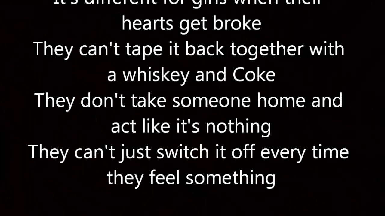 Different for Girls Dierks Bentley ft Elle King Lyrics