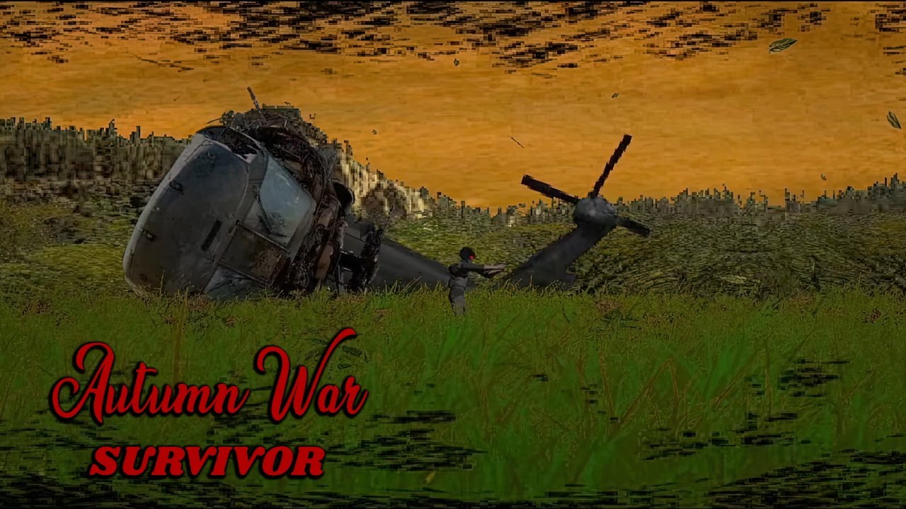 Autumn War Survivor - Flash Game Playthrough