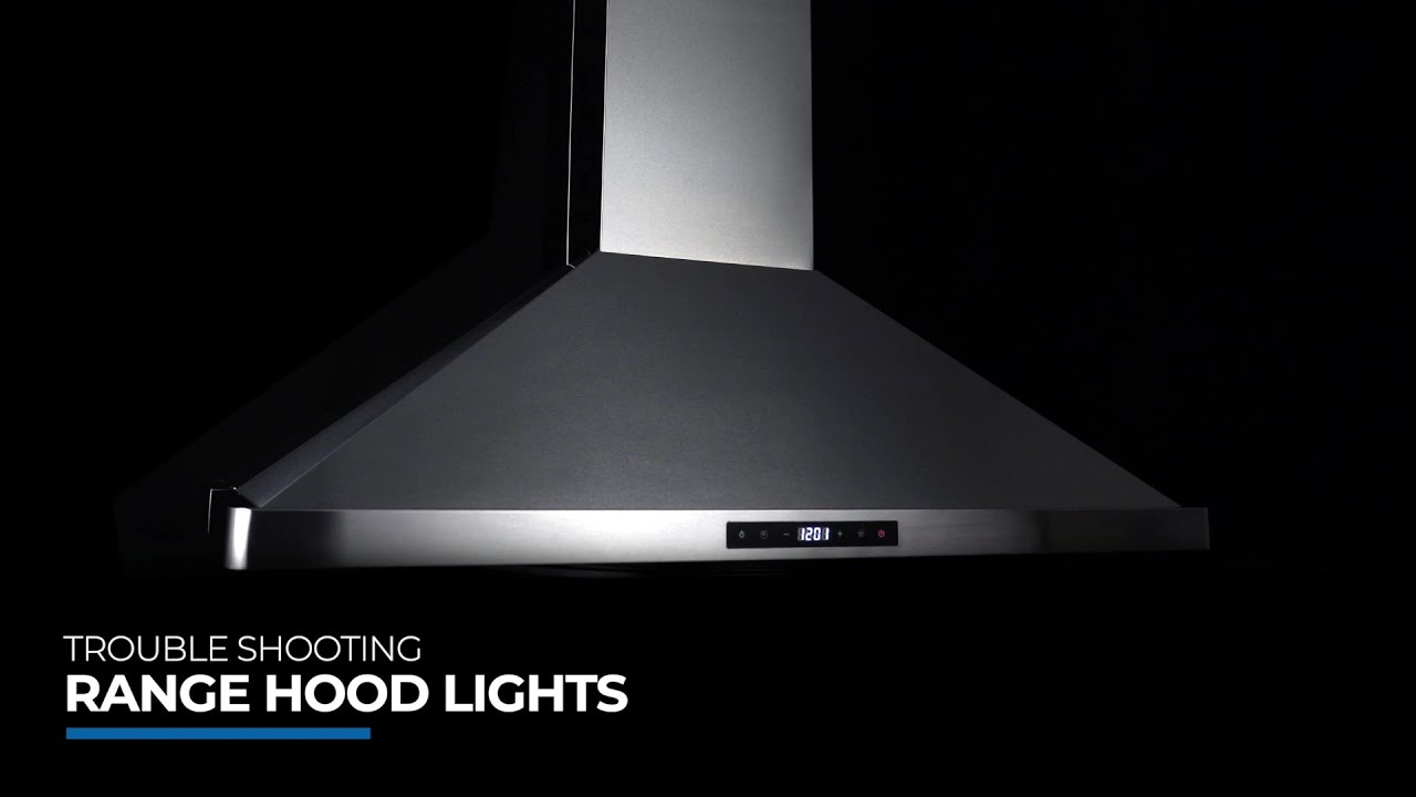 Cosmo Appliances Range Hood 631 Series | Lights Troubleshooting