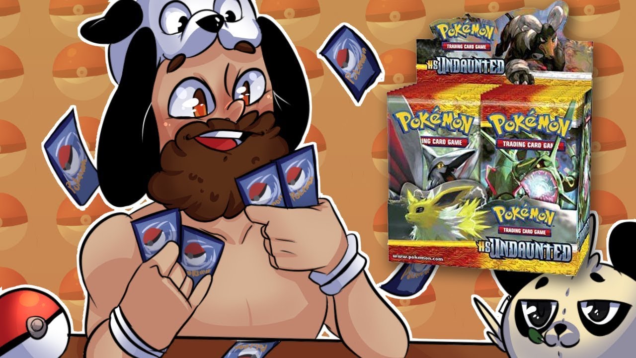 Amazing Set, AMAZING PULLS! My New Favorite Set?! - POKEMON HS UNDAUNTED OPENING